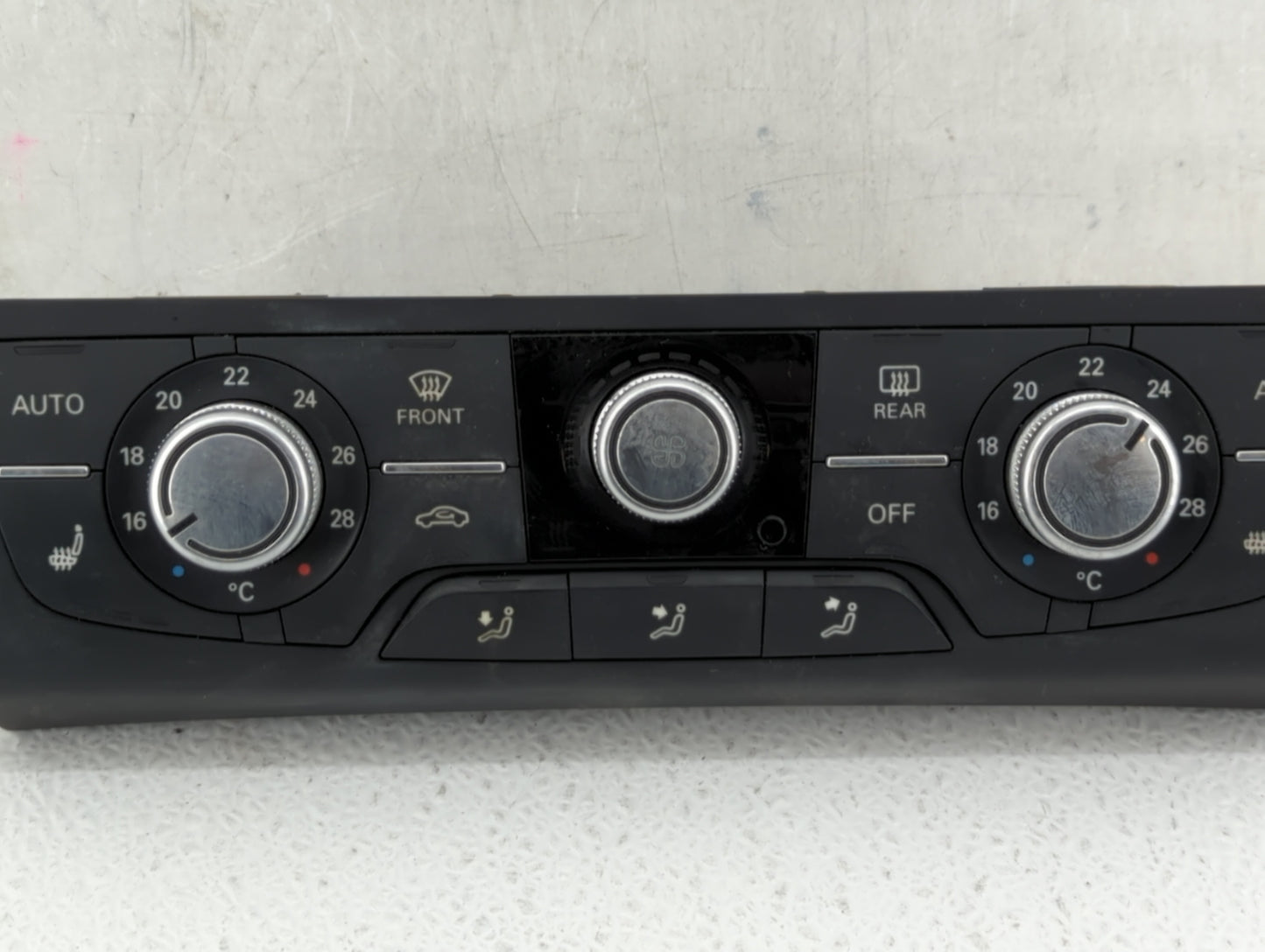 2016 Audi A7 Climate Control Module Temperature AC/Heater Replacement P/N:4G0 820 043 CB Fits Fits 2017 2018 OEM Used Auto P
