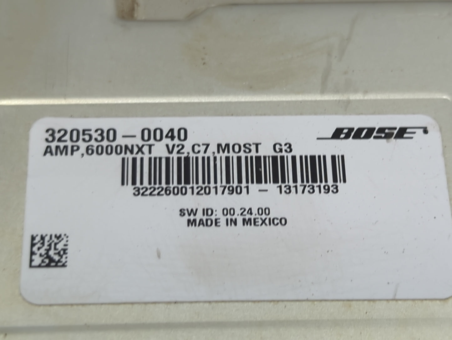 2016-2016 Audi A8 Radio Speaker Amplifier - Oemusedautoparts1.com