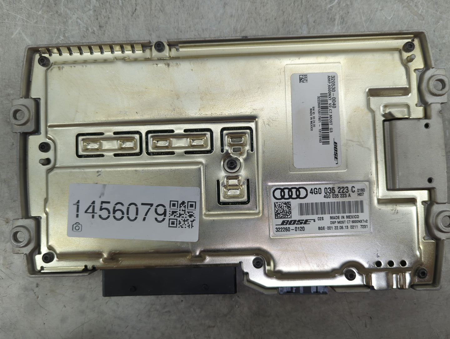 2016-2016 Audi A8 Radio Speaker Amplifier - Oemusedautoparts1.com