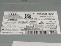 2016 Audi Q3 Radio AM FM Cd Player Receiver Replacement P/N:8U1.035.187.A 28425606, 28444135 Fits OEM Used Auto Parts - Oemu