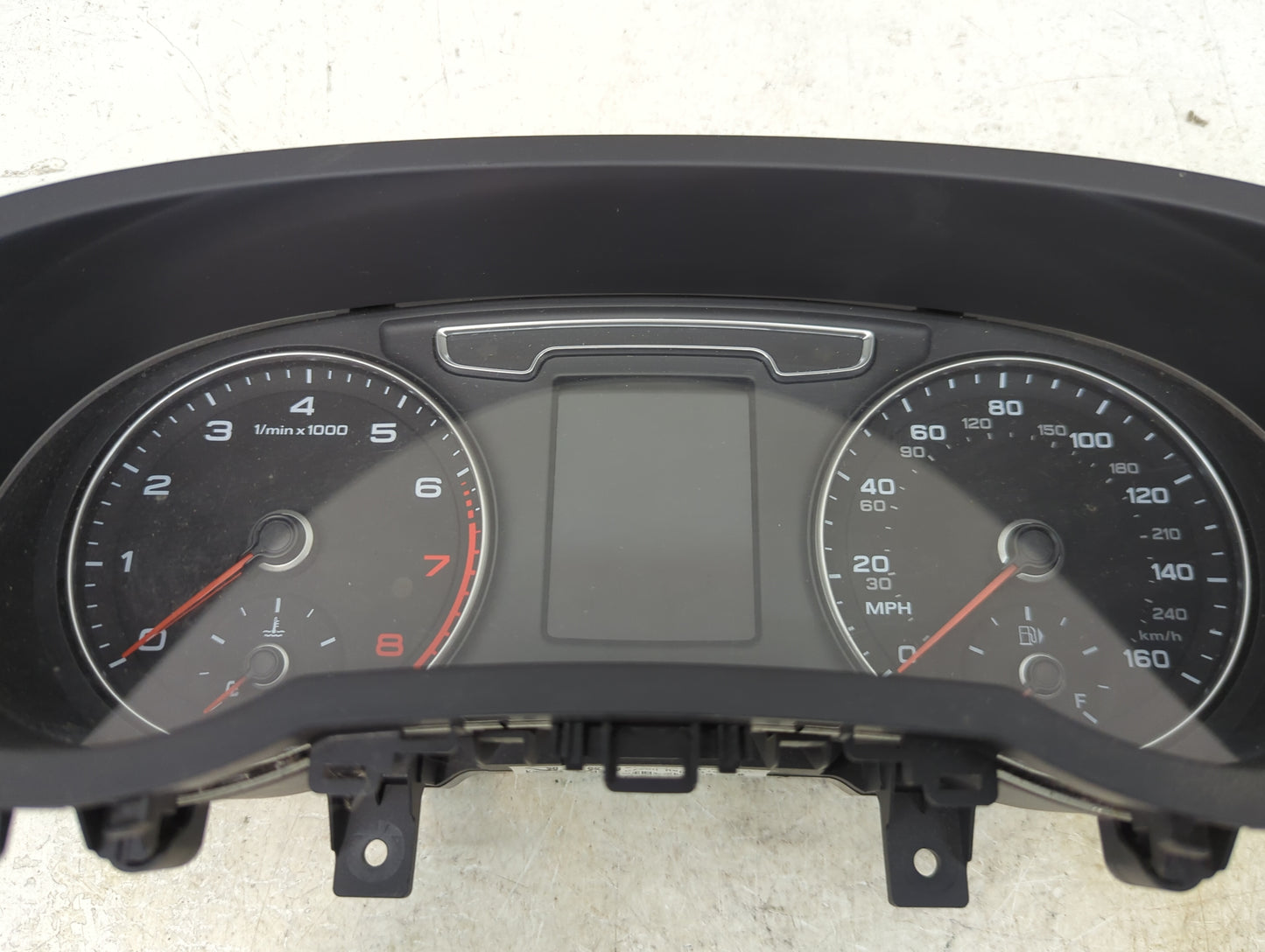 2015-2017 Audi Q3 Instrument Cluster Speedometer Gauges P/N:8U0920970B A2C53407658 Miles:112K Fits Fits 2015 2016 2017 OEM U