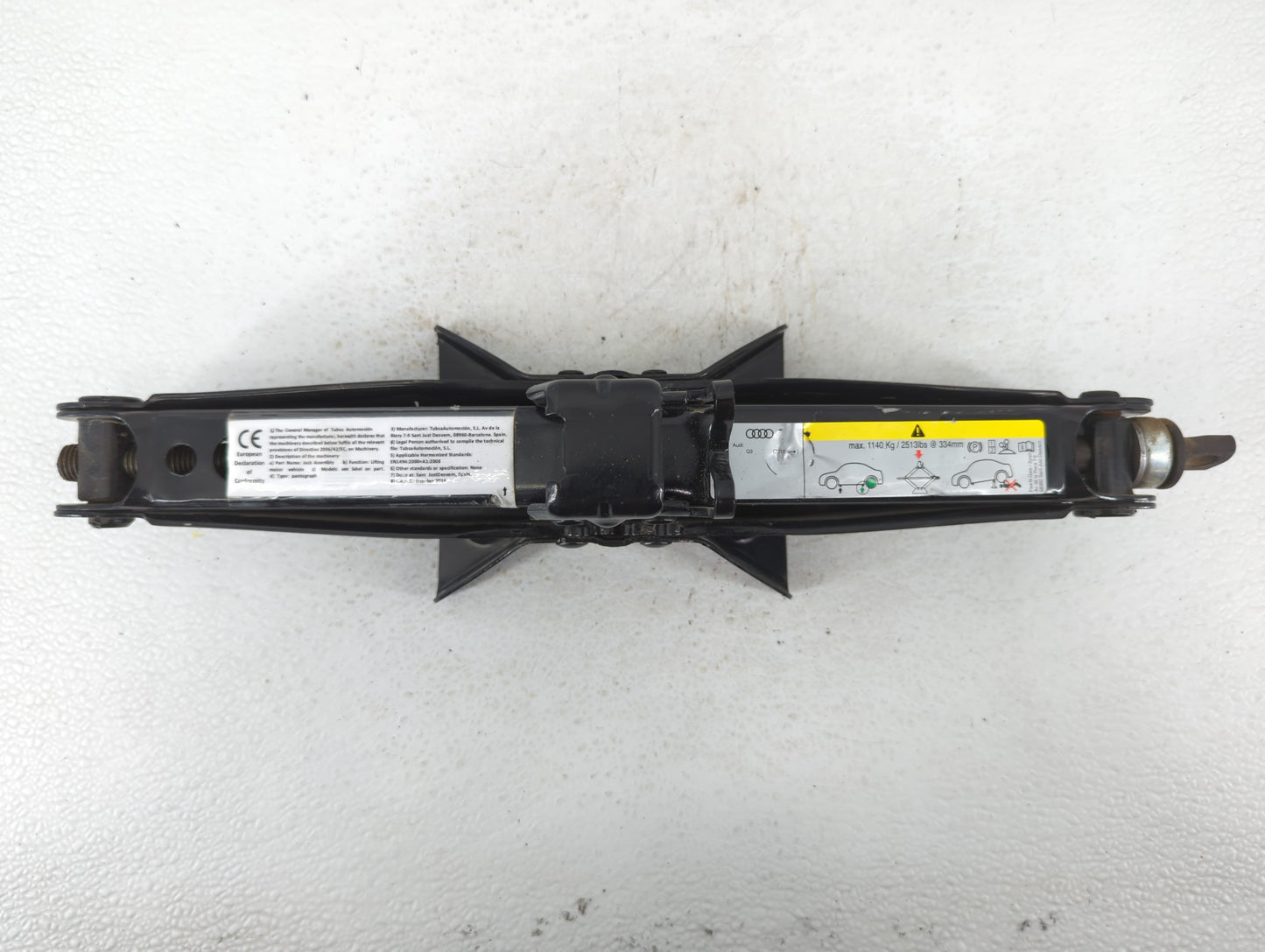 2016 Audi Q3 Spare Scissor Car Jack - Oemusedautoparts1.com