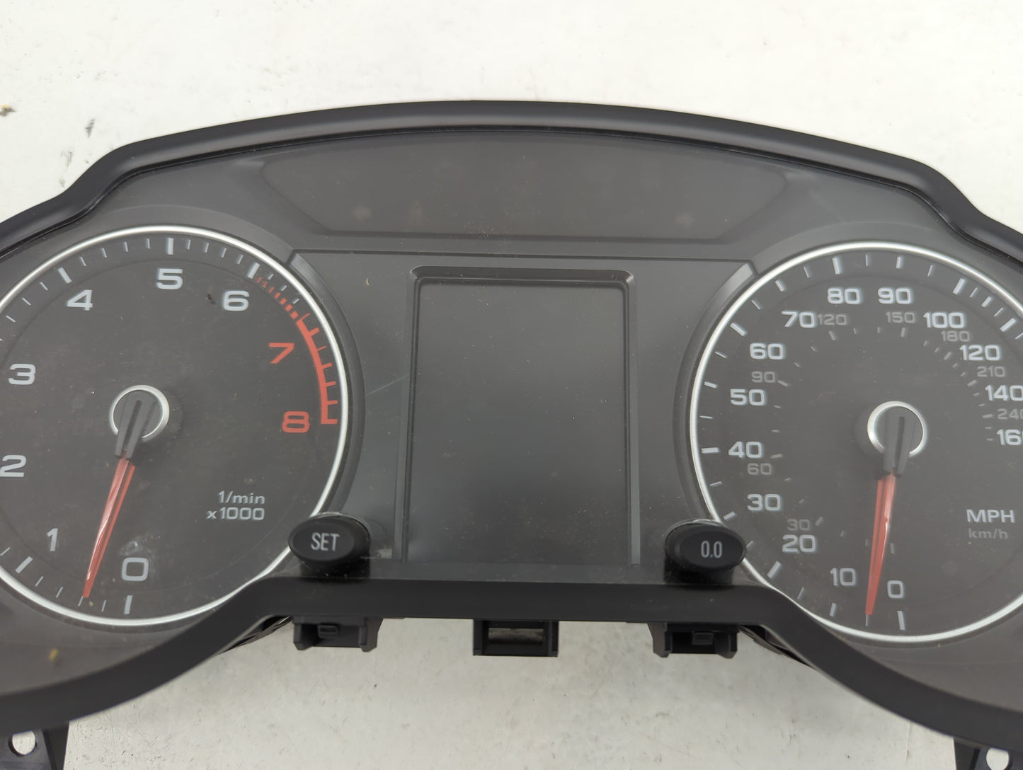 2013-2017 Audi Q5 Instrument Cluster Speedometer Gauges P/N:8r0920981N Fits Fits 2013 2014 2015 2016 2017 OEM Used Auto Part
