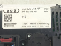 2013-2017 Audi Q5 Climate Control Module Temperature AC/Heater Replacement P/N:8K1820043AP A2C92379700 Fits OEM Used Auto Pa