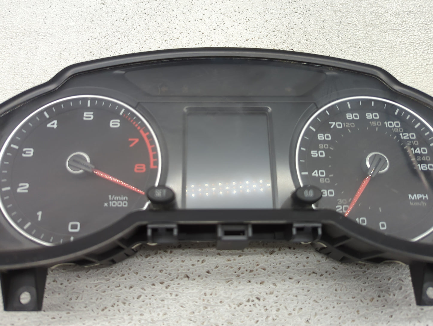 2013-2017 Audi Q5 Instrument Cluster Speedometer Gauges P/N:8R0920950R Miles:101K Fits Fits 2013 2014 2015 2016 2017 OEM Use