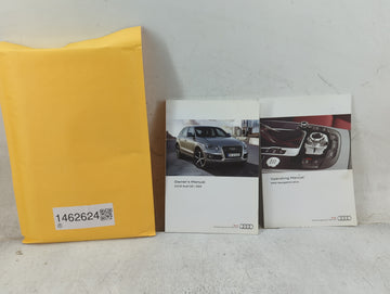 2016 Audi Q5 Owners Manual Book Guide P/N:8R0012721BA 8K0012721NA OEM Used Auto Parts - Oemusedautoparts1.com
