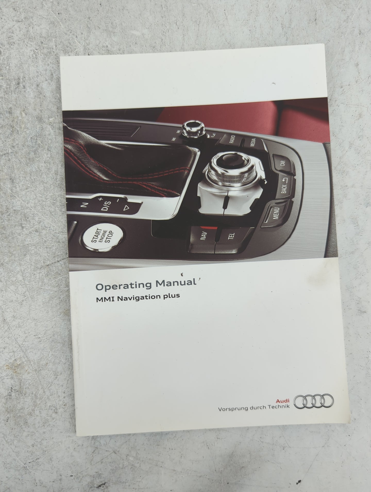2016 Audi Q5 Owners Manual Book Guide P/N:8R0012721BA 8K0012721NA OEM Used Auto Parts - Oemusedautoparts1.com