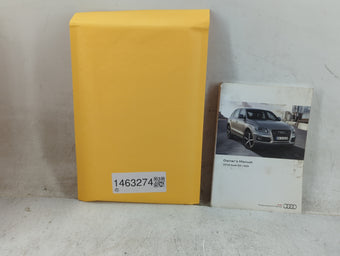 compare product 2016 Audi Q5 Owners Manual Book Guide P/N:161.561.8RB.21 1615618RB21 OEM Used Auto Parts