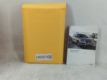 2016 Audi Q5 Owners Manual Book Guide P/N:161.561.8RB.21 1615618RB21 OEM Used Auto Parts - Oemusedautoparts1.com