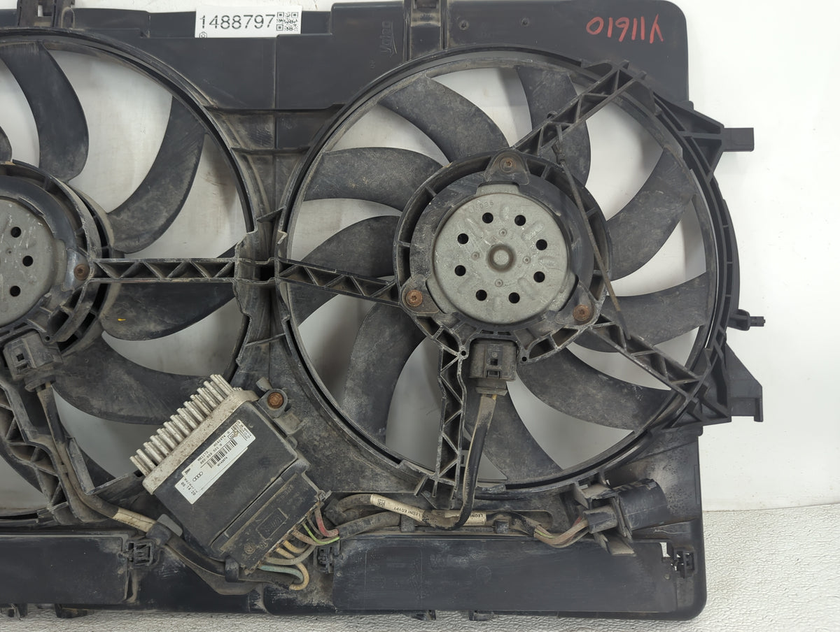 2009-2017 Audi Q5 Electric Radiator Cooling Fan Motor Assembly P/N:8K0121003P M136317 Fits OEM Used Auto Parts - Oemusedauto