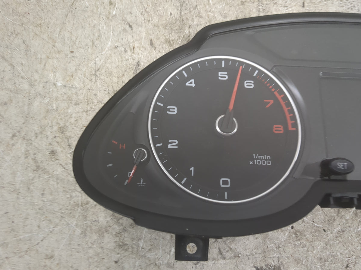 2013-2017 Audi Q5 Instrument Cluster Speedometer Gauges P/N:8R0920981N 503002425332 Miles: Fits Fits 2013 2014 2015 2016 201