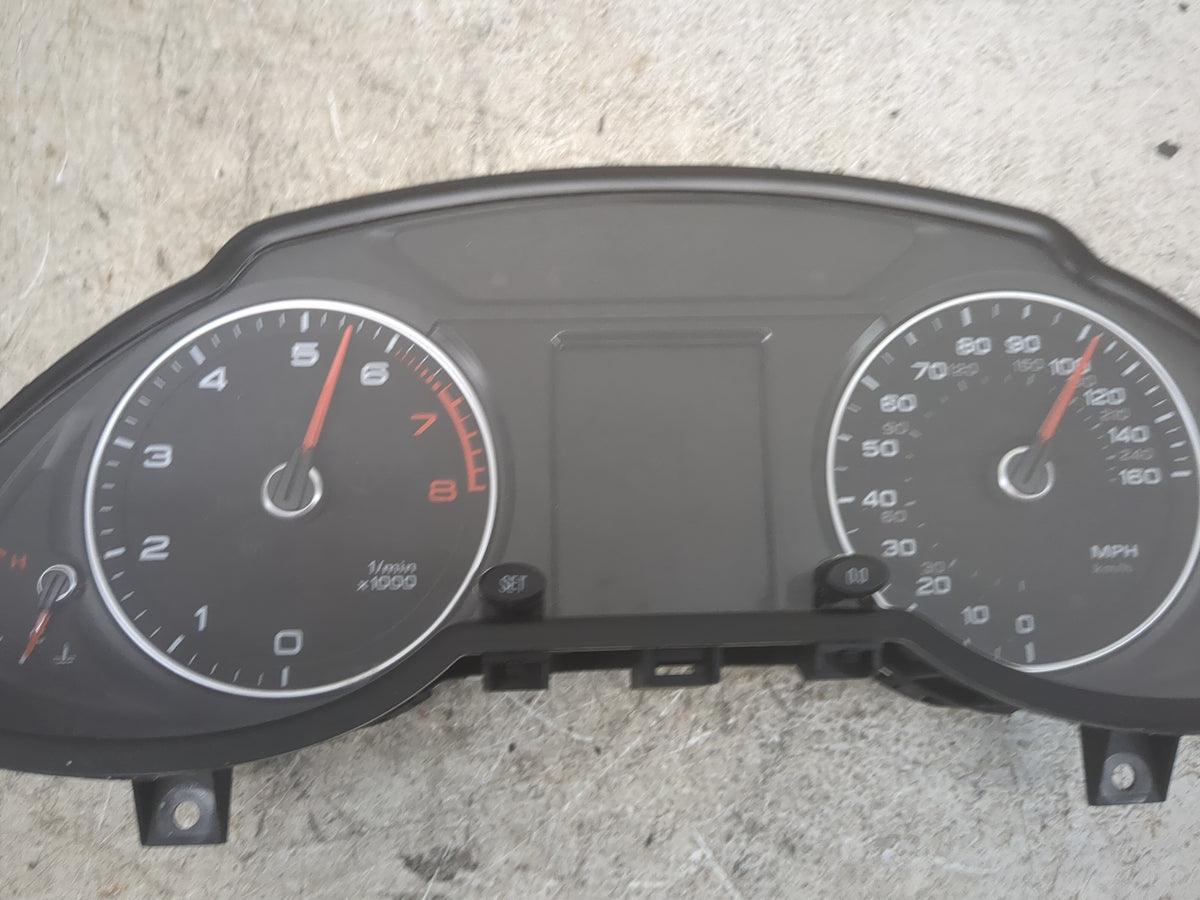 2013-2017 Audi Q5 Instrument Cluster Speedometer Gauges P/N:8R0920981N 503002425332 Miles: Fits Fits 2013 2014 2015 2016 201