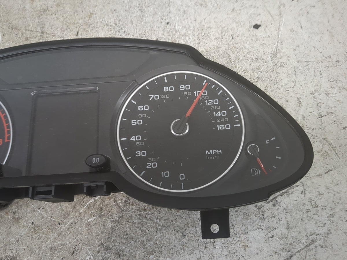 2013-2017 Audi Q5 Instrument Cluster Speedometer Gauges P/N:8R0920981N 503002425332 Miles: Fits Fits 2013 2014 2015 2016 201