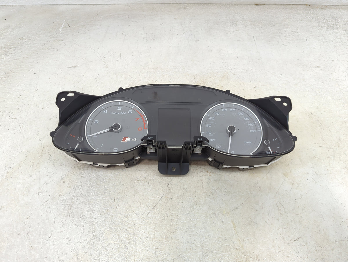 2013-2016 Audi S4 Instrument Cluster Speedometer Gauges P/N:8K0920983A Miles: Fits Fits 2013 2014 2015 2016 OEM Used Auto Pa