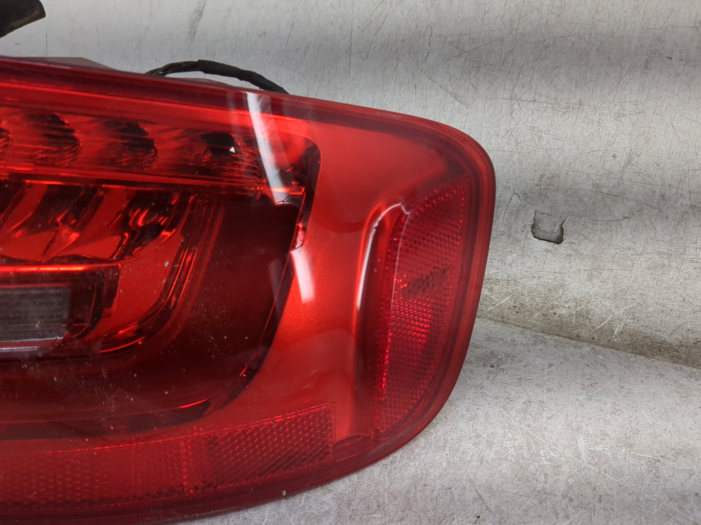 2013-2016 Audi S4 Tail Light Assembly Passenger Right OEM P/N:80003665 01091604 Fits Fits 2013 2014 2015 2016 OEM Used Auto 