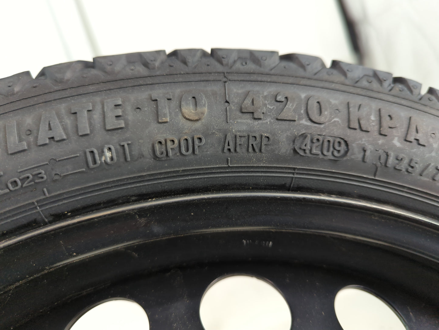 2016 Audi S4 Spare Donut Tire Wheel Rim Oem - Oemusedautoparts1.com