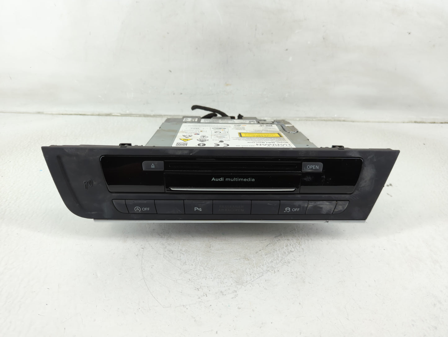 2013-2017 Audi S6 Radio AM FM Cd Player Receiver Replacement P/N:4G1035025C 4G1035025D Fits OEM Used Auto Parts - Oemusedaut