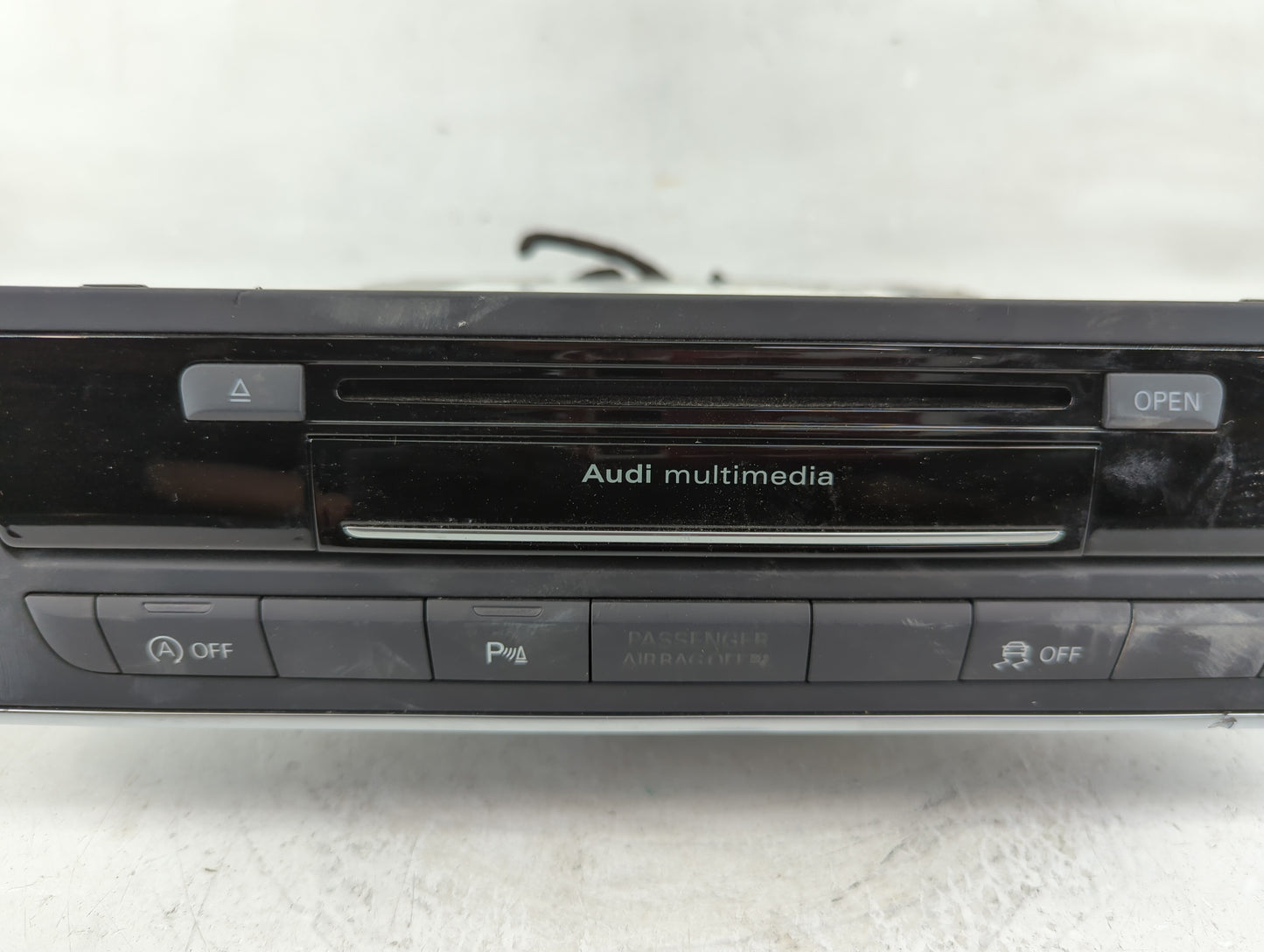 2013-2017 Audi S6 Radio AM FM Cd Player Receiver Replacement P/N:4G1035025C 4G1035025D Fits OEM Used Auto Parts - Oemusedaut