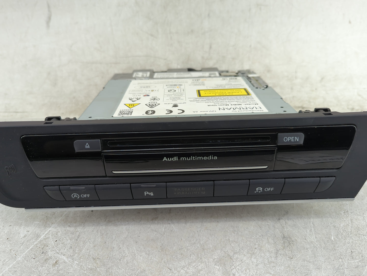 2016-2017 Audi S6 Radio AM FM Cd Player Receiver Replacement P/N:4G1035025B 4G1035025, MIB2, T8GA270 Fits Fits 2016 2017 201