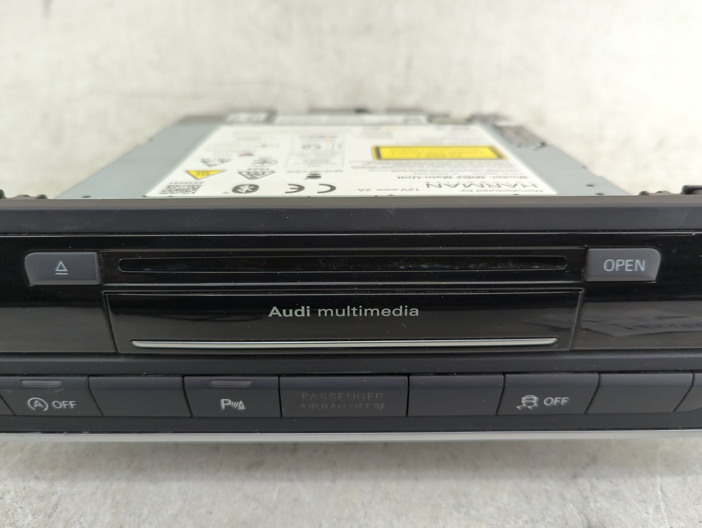 2016-2017 Audi S6 Radio AM FM Cd Player Receiver Replacement P/N:4G1035025B 4G1035025, MIB2, T8GA270 Fits Fits 2016 2017 201
