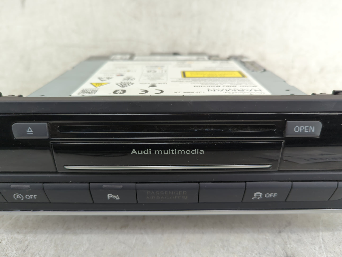 2016-2017 Audi S6 Radio AM FM Cd Player Receiver Replacement P/N:4G1035025B 4G1035025, MIB2, T8GA270 Fits Fits 2016 2017 201