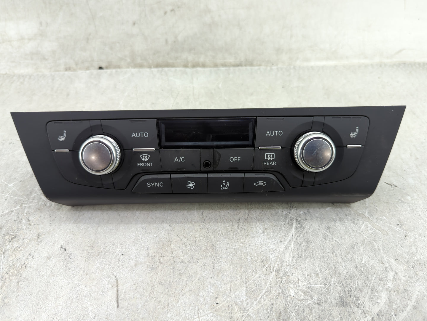 2014-2017 Audi S6 Climate Control Module Temperature AC/Heater Replacement P/N:4G0 820 043 BL Fits Fits 2014 2015 2016 2017 