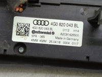 2014-2017 Audi S6 Climate Control Module Temperature AC/Heater Replacement P/N:4G0 820 043 BL Fits Fits 2014 2015 2016 2017 