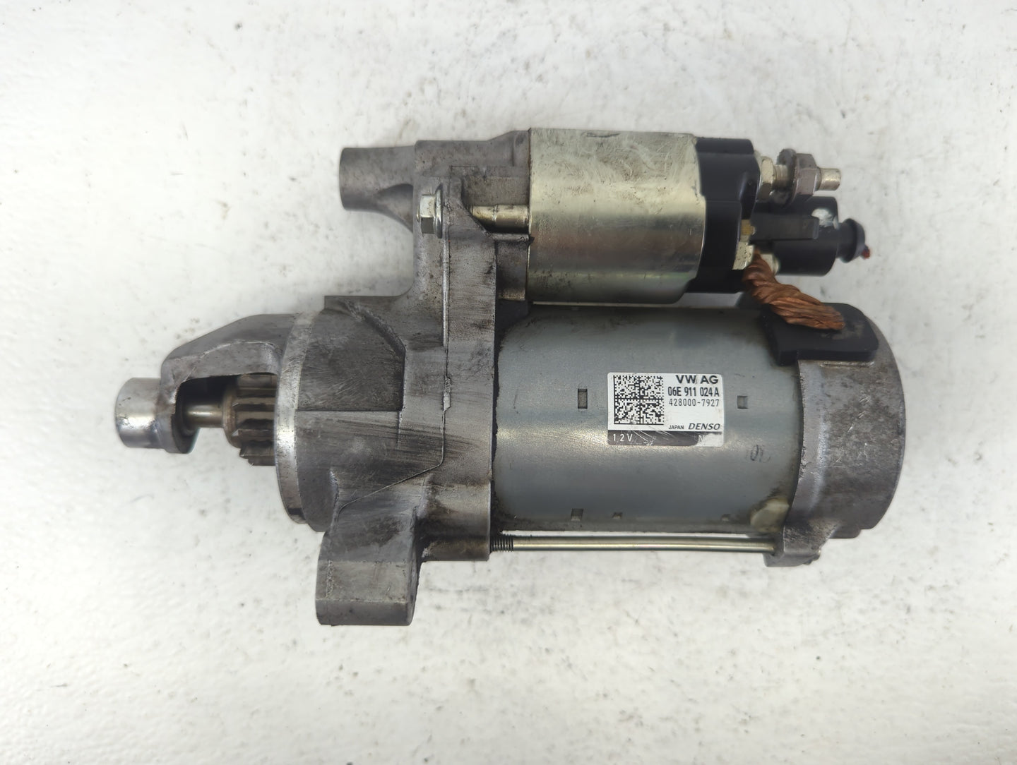 2016-2017 Audi S6 Car Starter Motor Solenoid OEM P/N:428000-7927 06E 911 024A Fits Fits 2016 2017 OEM Used Auto Parts - Oemu