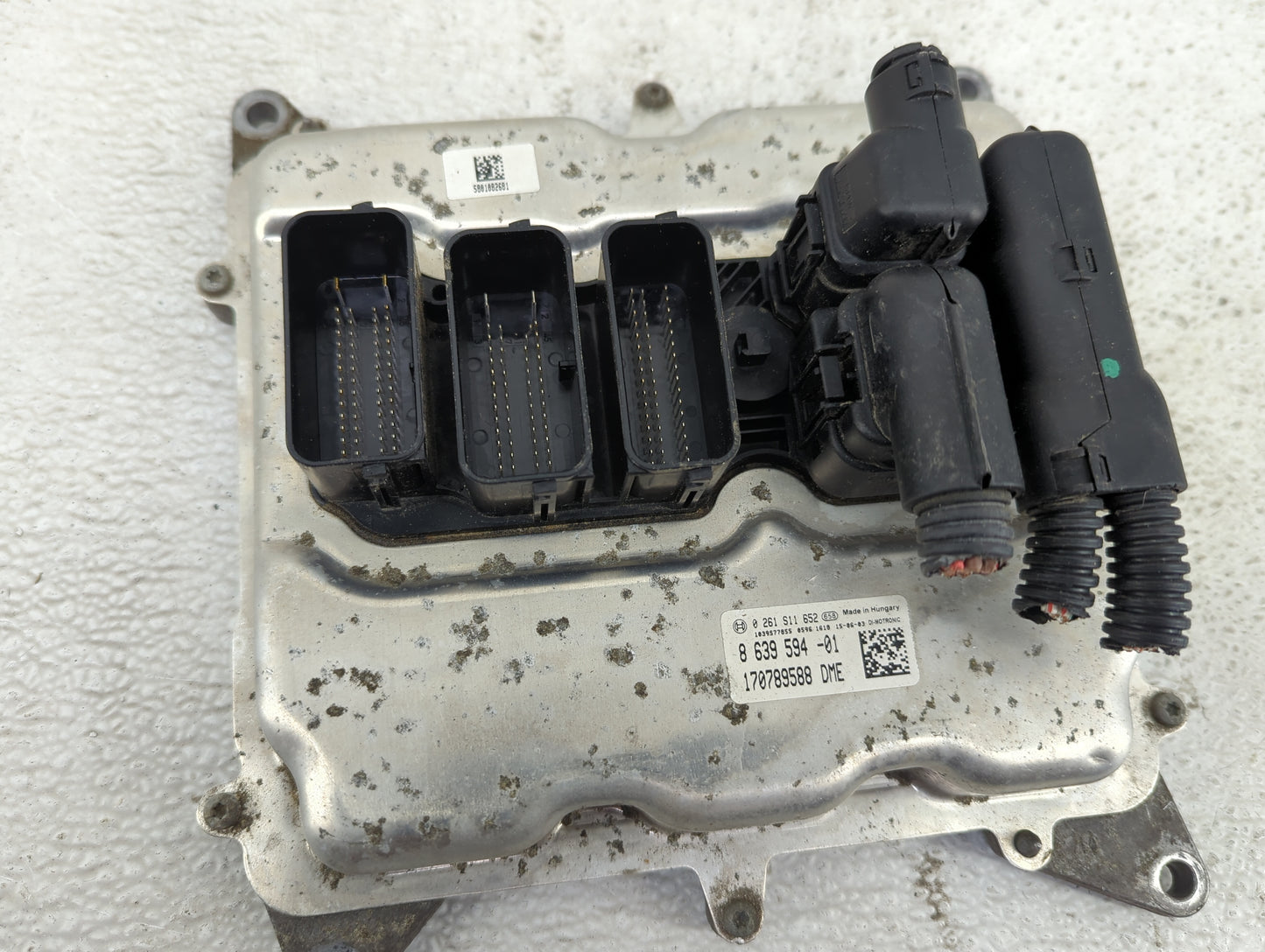 2014-2018 Bmw 320 PCM Engine Control Computer ECU ECM PCU OEM P/N:0261S11652, 8639594-01, 170789588 Fits OEM Used Auto Parts