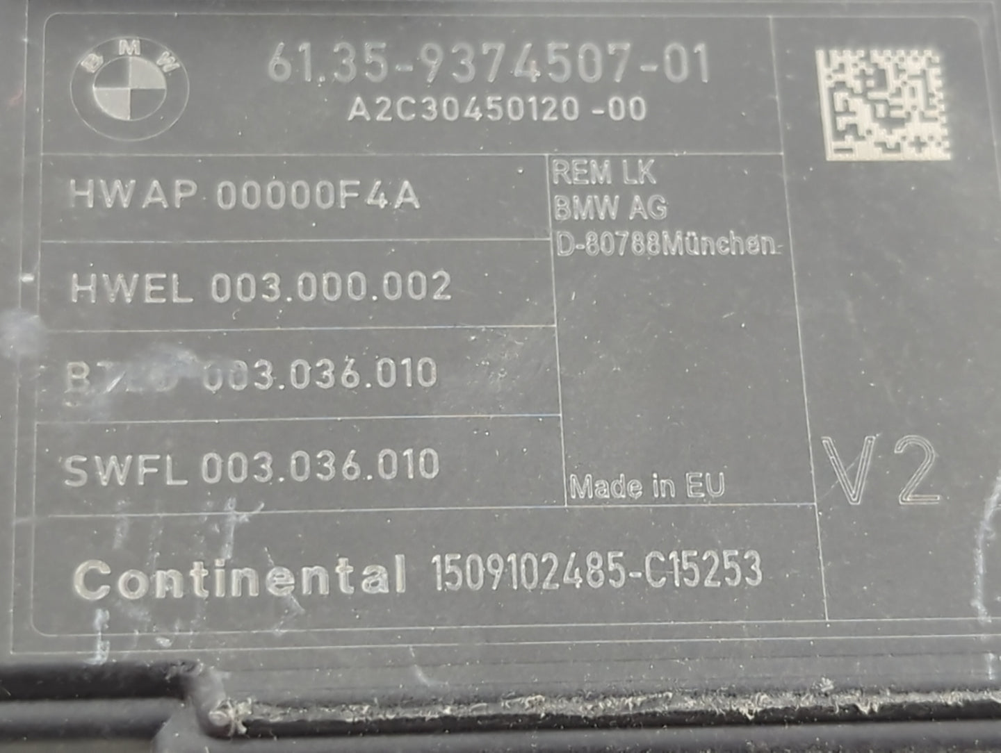 Bmw 320 Body Control Module Bcm Inner Cabin Fuse Box - Oemusedautoparts1.com