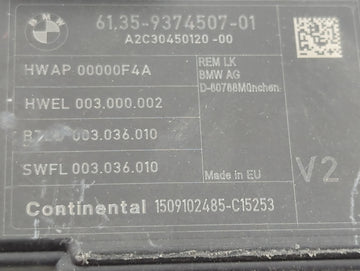 Bmw 320 Body Control Module Bcm Inner Cabin Fuse Box