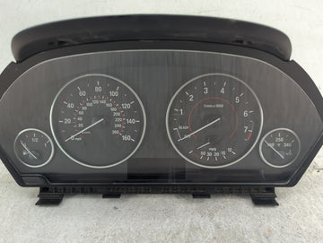 2015-2016 Bmw 320 Instrument Cluster Speedometer Gauges P/N:9232895 9382091-01 Miles: Fits Fits 2014 2015 2016 2017 2018 201