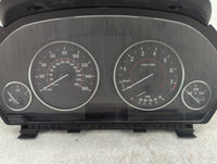 2015-2016 Bmw 320 Instrument Cluster Speedometer Gauges P/N:9232895 9382091-01 Miles: Fits Fits 2014 2015 2016 2017 2018 201