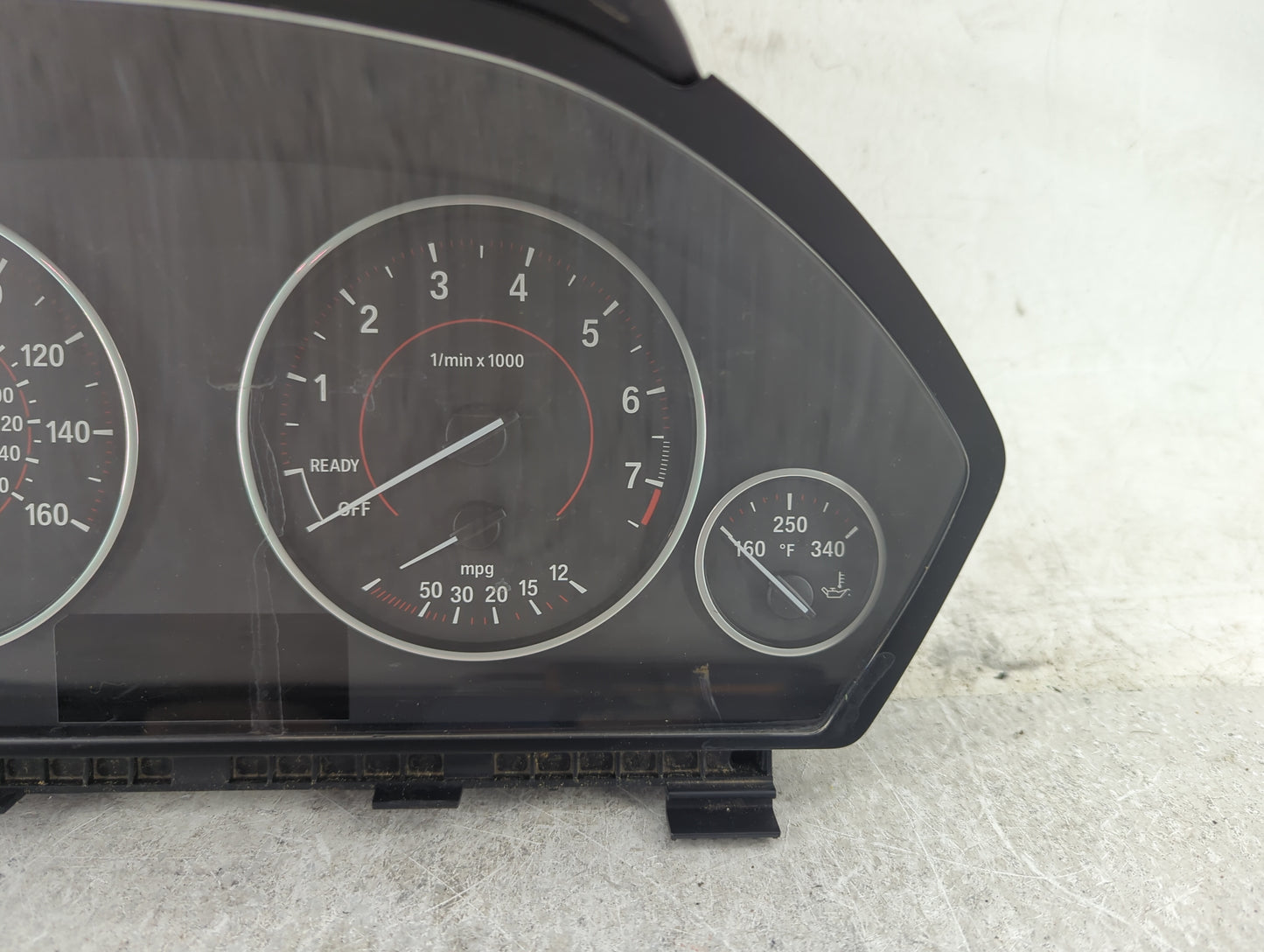 2015-2016 Bmw 320 Instrument Cluster Speedometer Gauges P/N:9232895 9382091-01 Miles: Fits Fits 2014 2015 2016 2017 2018 201