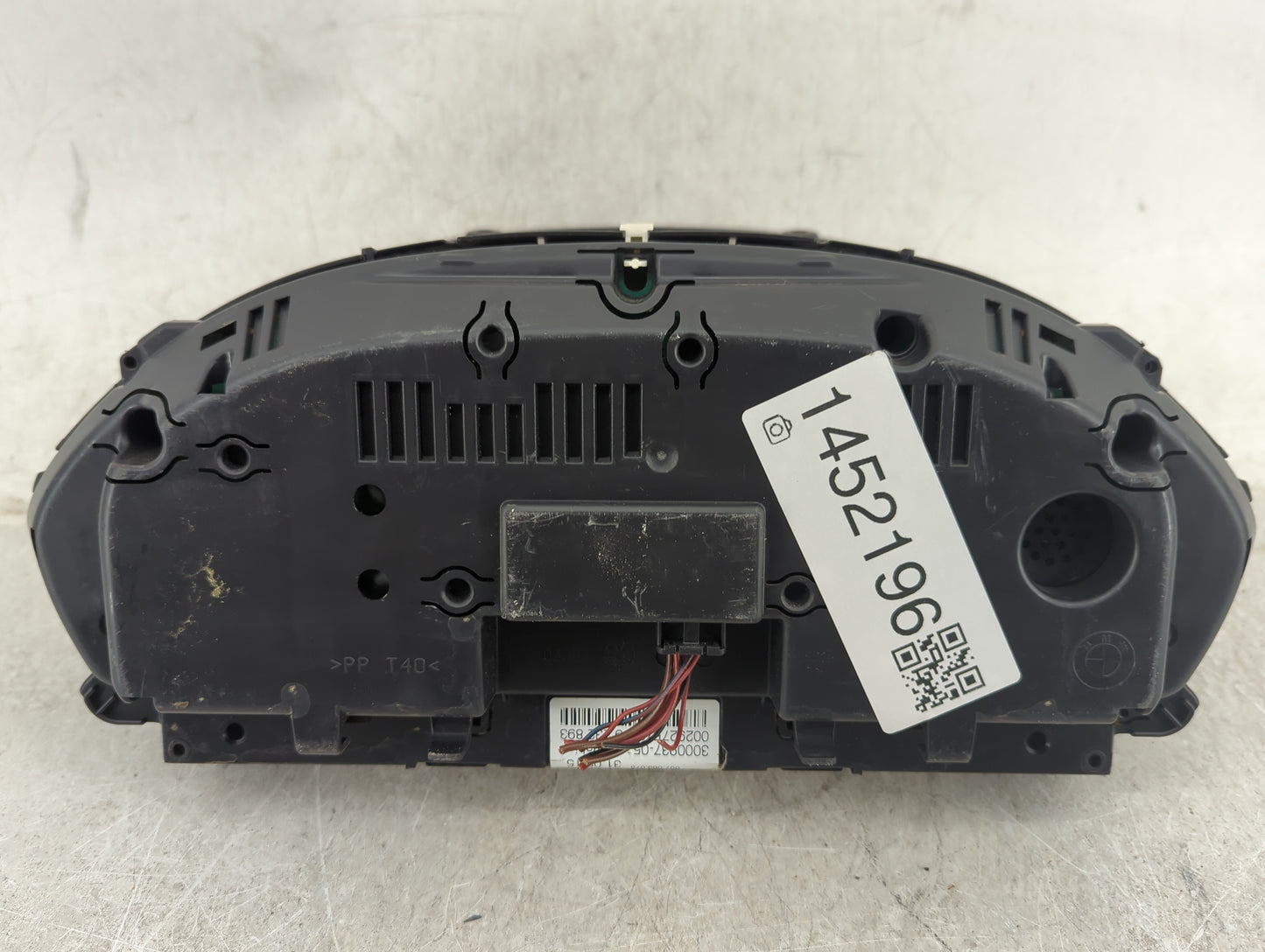 2015-2016 Bmw 320 Instrument Cluster Speedometer Gauges P/N:9232895 9382091-01 Miles: Fits Fits 2014 2015 2016 2017 2018 201