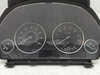 2015-2016 Bmw 320 Instrument Cluster Speedometer Gauges P/N:9232894 9382199-01 Miles:63K Fits OEM Used Auto Parts - Oemuseda