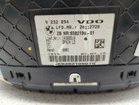 2015-2016 Bmw 320 Instrument Cluster Speedometer Gauges P/N:9232894 9382199-01 Miles:63K Fits OEM Used Auto Parts - Oemuseda