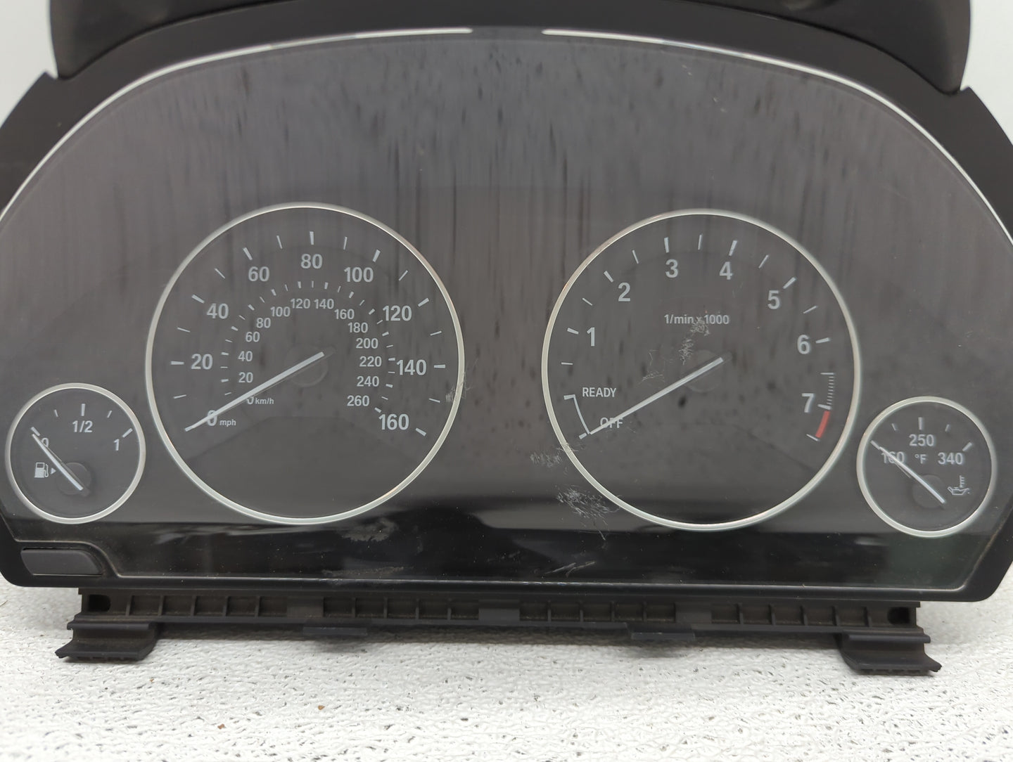 2015-2016 Bmw 320 Instrument Cluster Speedometer Gauges P/N:9232895 6804961-01 Miles:39K Fits OEM Used Auto Parts - Oemuseda