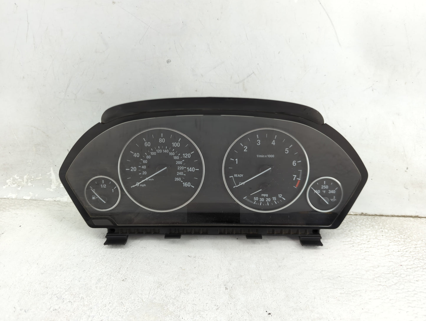 2013-2018 Bmw 320 Instrument Cluster Speedometer Gauges P/N:9232894 9382199-01 Miles:27K Fits OEM Used Auto Parts - Oemuseda