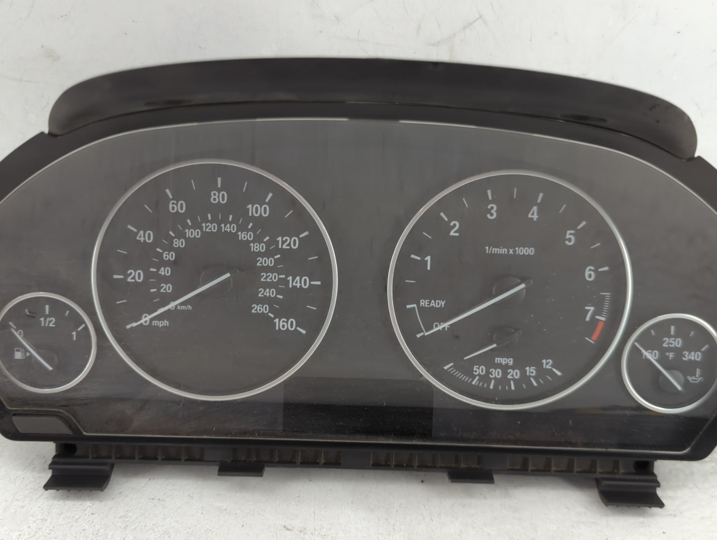 2013-2018 Bmw 320 Instrument Cluster Speedometer Gauges P/N:9232894 9382199-01 Miles:27K Fits OEM Used Auto Parts - Oemuseda