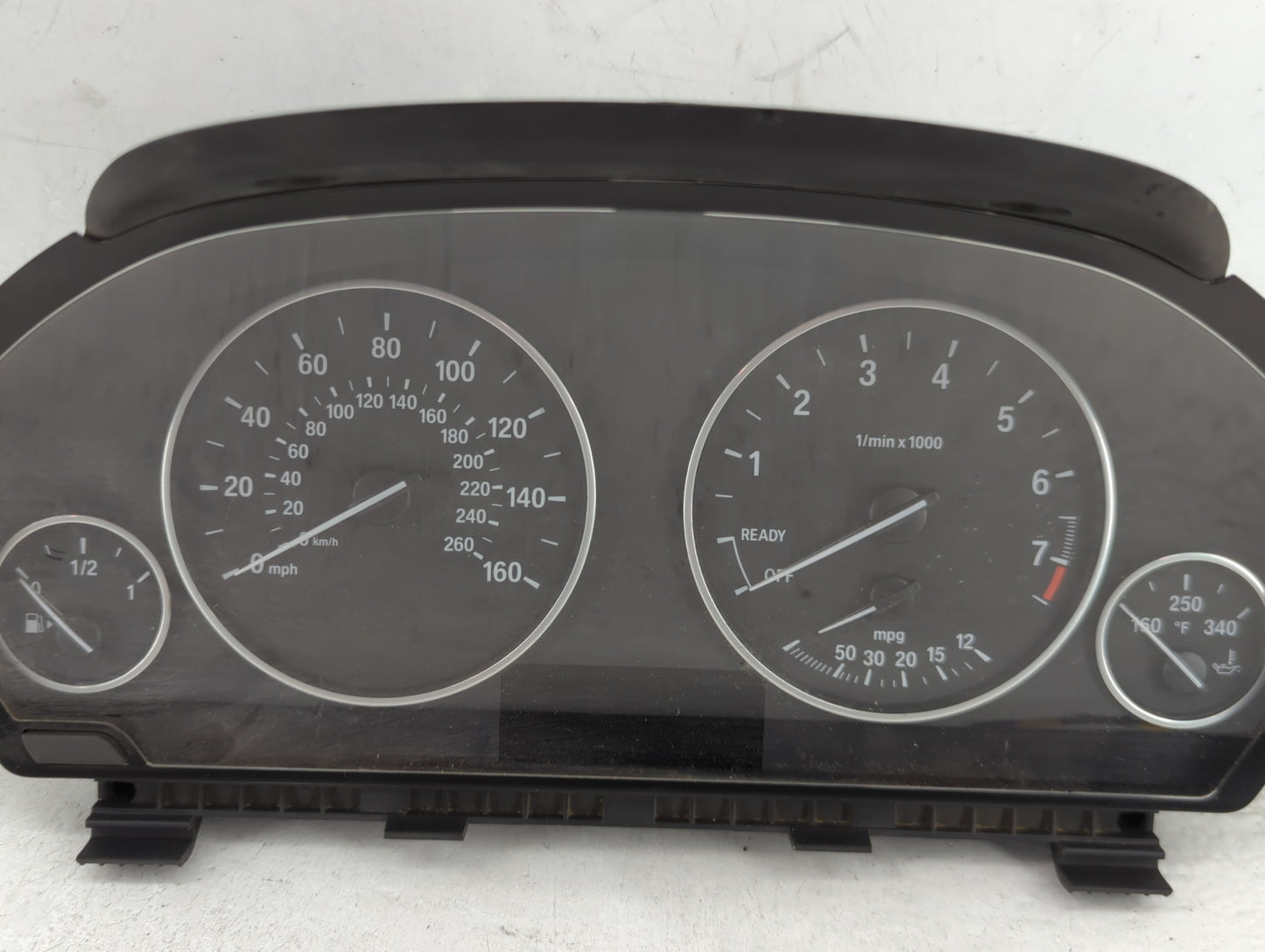 2013-2018 Bmw 320 Instrument Cluster Speedometer Gauges P/N:9232894 9382199-01 Miles:27K Fits OEM Used Auto Parts - Oemuseda