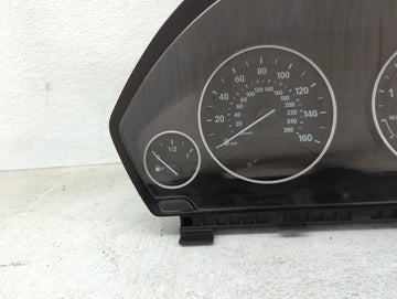 2015-2016 Bmw 320 Instrument Cluster Speedometer Gauges P/N:9232895 6804961-01 Miles:98K Fits OEM Used Auto Parts