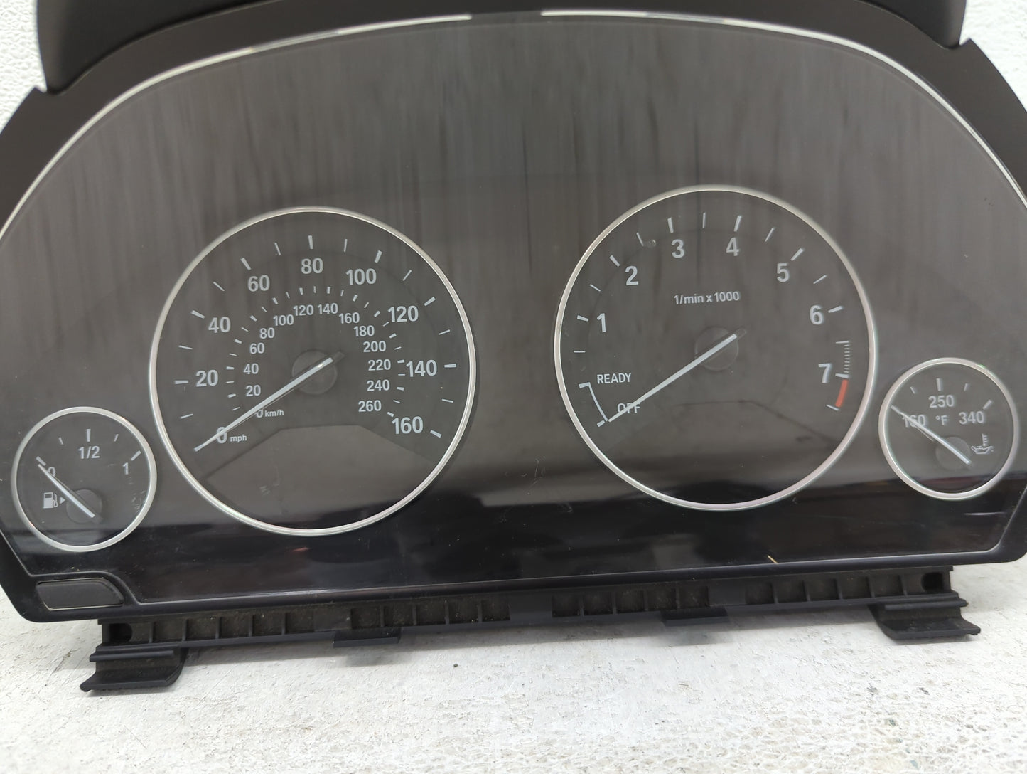 2015-2016 Bmw 320 Instrument Cluster Speedometer Gauges P/N:9232895 6804961-01 Miles:98K Fits OEM Used Auto Parts - Oemuseda
