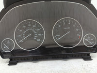 2015-2016 Bmw 320 Instrument Cluster Speedometer Gauges P/N:9232895 6804961-01 Miles:98K Fits OEM Used Auto Parts - Oemuseda