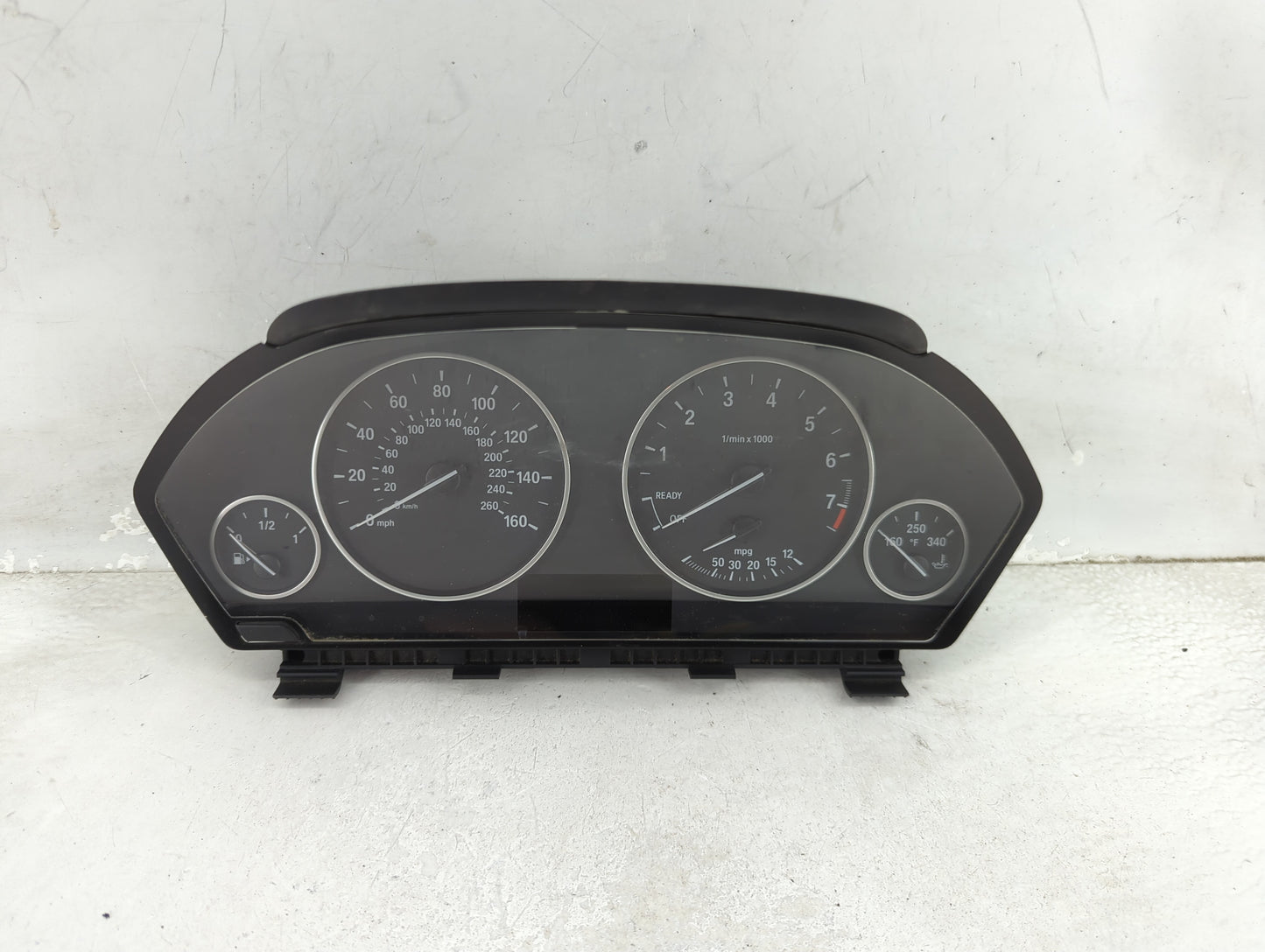 2013-2018 Bmw 320 Instrument Cluster Speedometer Gauges P/N:9232894 9382199-01 Miles:106K Fits OEM Used Auto Parts - Oemused