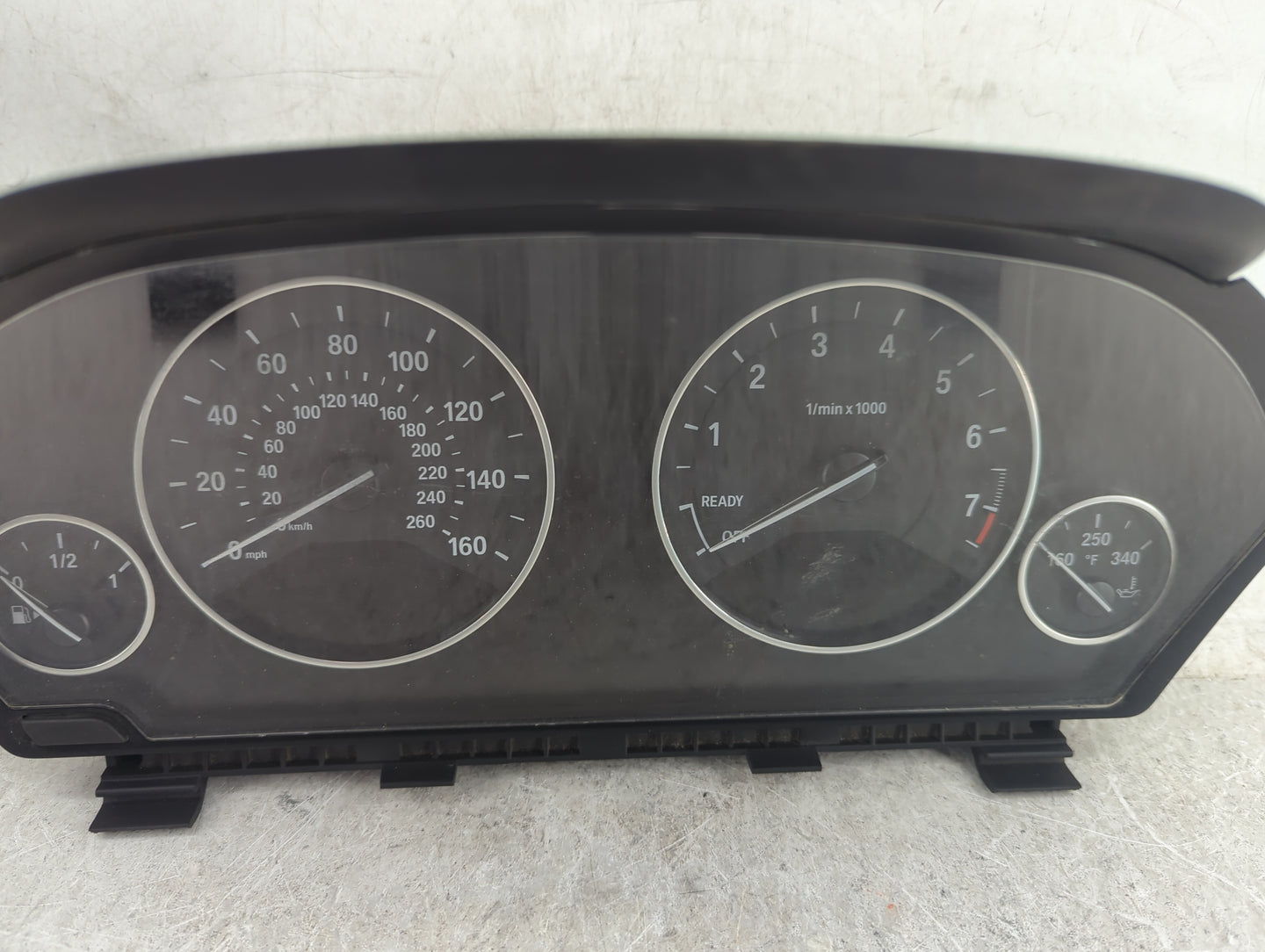2015-2016 Bmw 320 Instrument Cluster Speedometer Gauges P/N:9232895 9382091-01 Miles:78K Fits OEM Used Auto Parts - Oemuseda