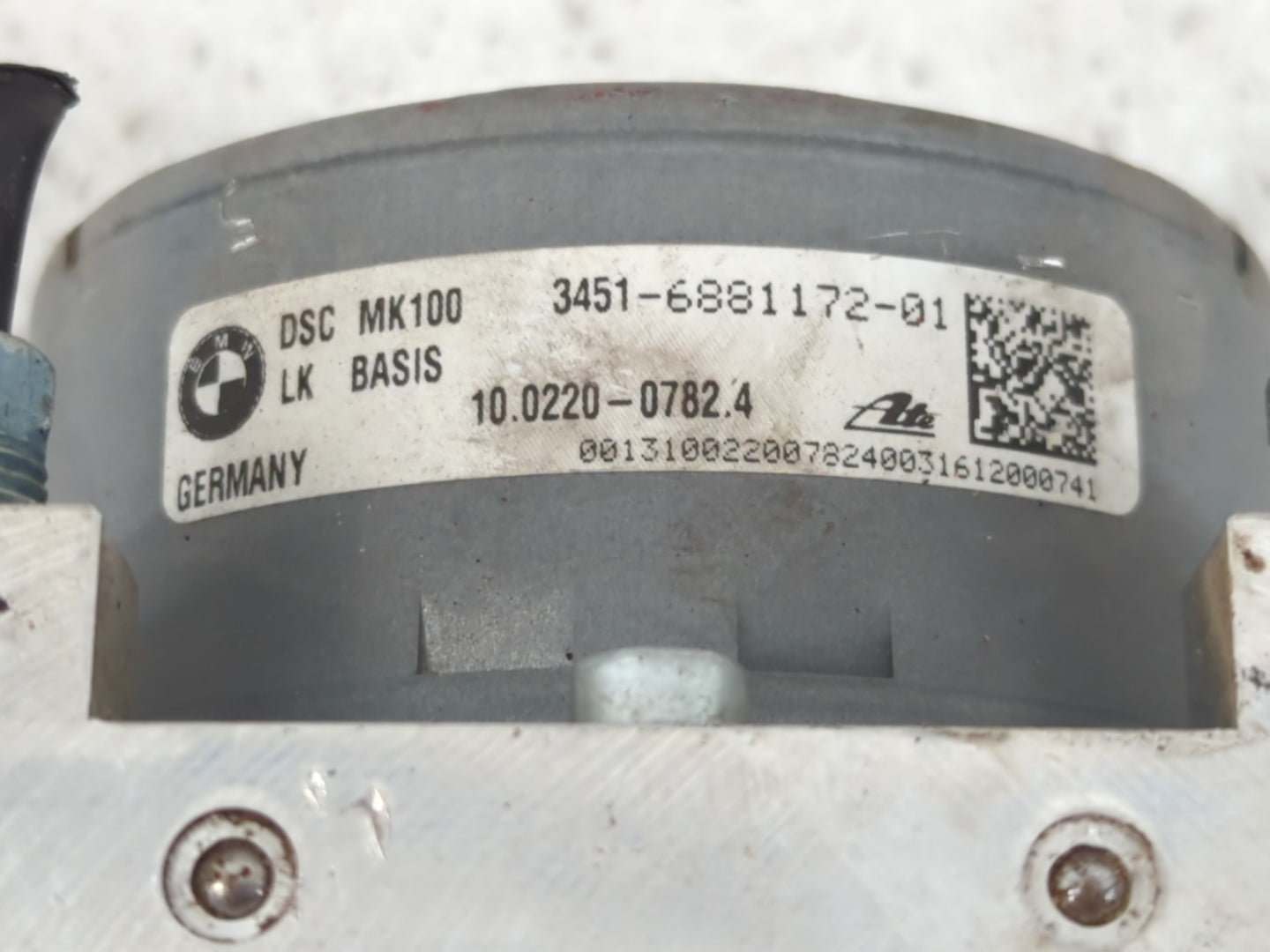 2014-2018 Bmw 320i ABS Pump Control Module Replacement P/N:3451-6881172-01 Fits Fits 2014 2015 2016 2017 2018 2019 2020 2021