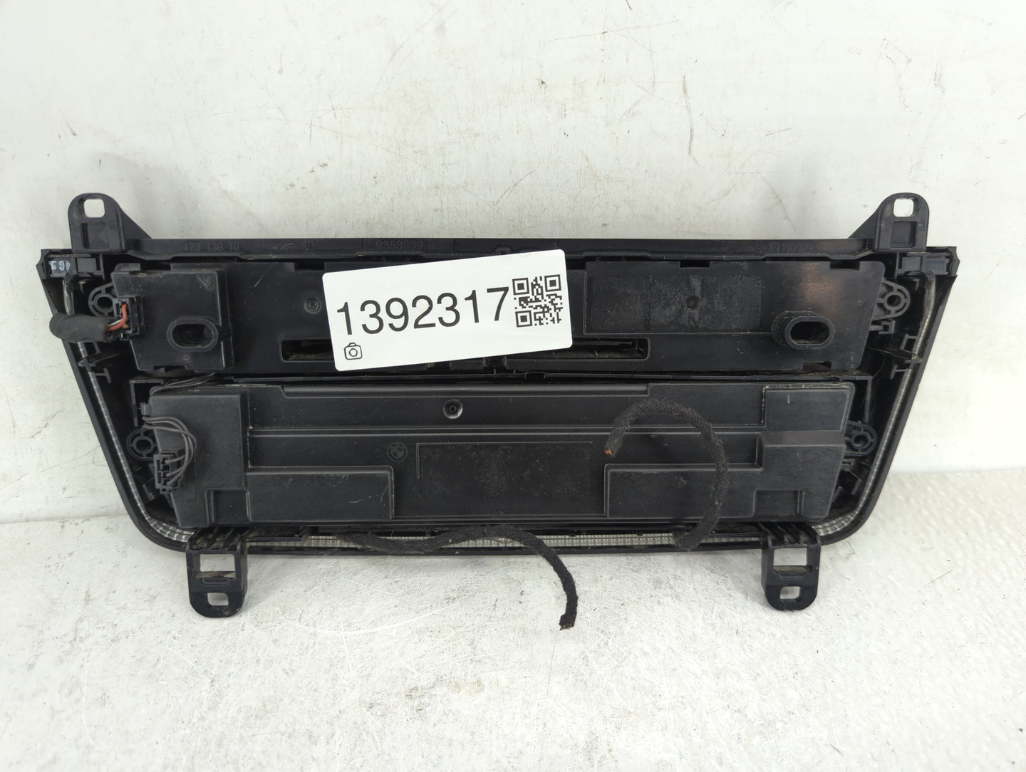 2016-2018 Bmw 320i Climate Control Module Temperature AC/Heater Replacement P/N:9358939-03 Fits OEM Used Auto Parts - Oemuse