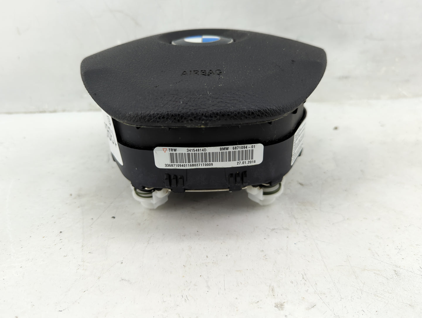 2012-2018 Bmw 320i Air Bag Driver Left Steering Wheel Mounted P/N:6871094-01 Fits Fits 2012 2013 2014 2015 2016 2017 2018 OE