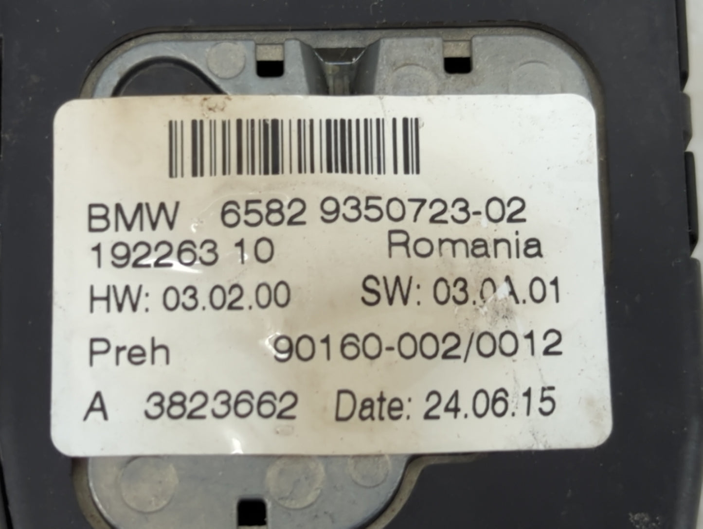 2012-2018 Bmw 320i Radio AM FM Cd Player Receiver Replacement P/N:9350723-02 65829350723-02 Fits OEM Used Auto Parts - Oemus